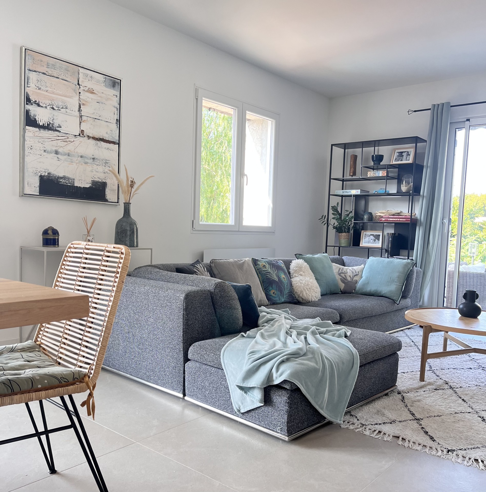 Salon après travaux